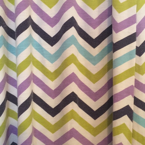 Chevron Maxi Skirt - Picture 2 of 3